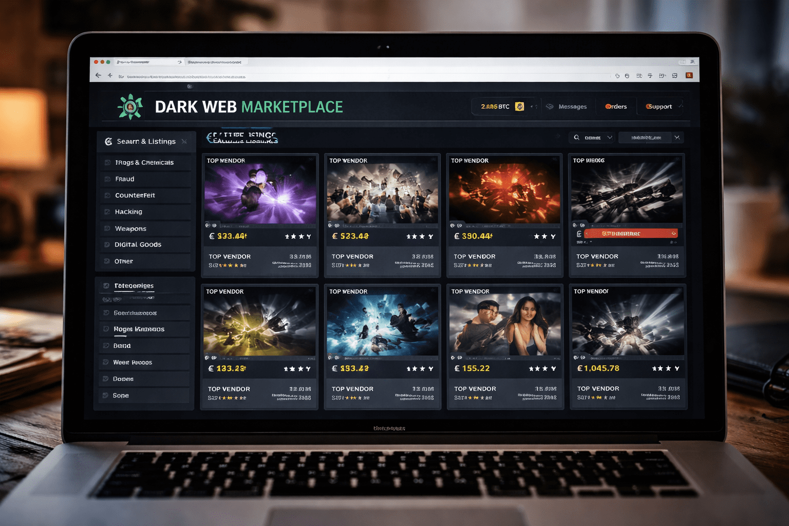 dark web market
