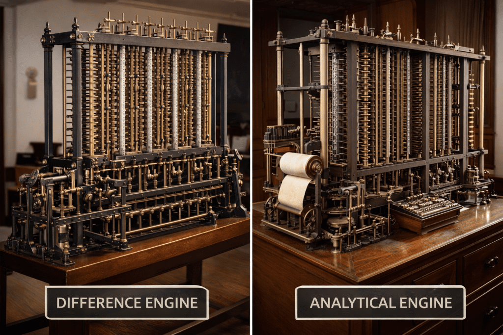 Difference Engine i Analytical Engine High Tech News
