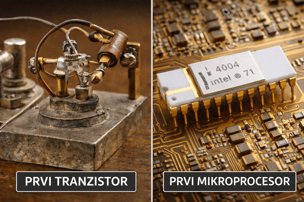 Prvi Tranzistor i Mikroprocesor High Tech News