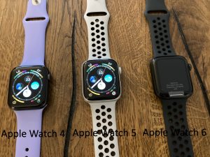 Apple Watch 4, 5 i 6 napred