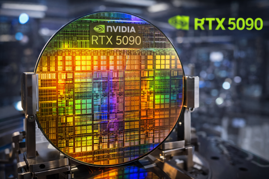 RTX5090 Wafer High Tech News